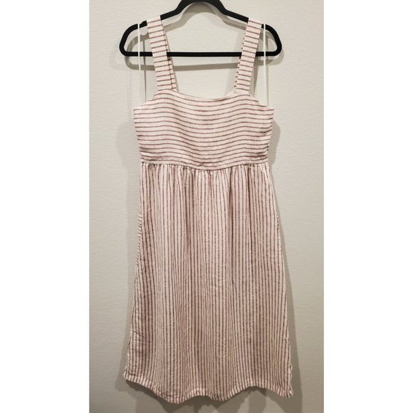 ARTISAN NY Linen Striped Sleeveless Dress - Picture 3 of 3
